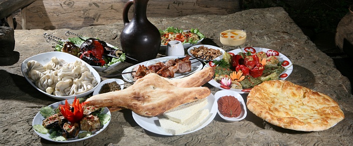 Национальные блюда Грузии: шедевры кавказской кухни