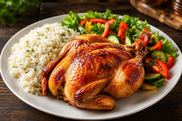 Запеченая курица