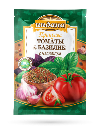 Приправа "Томаты & базилик c чесноком", 15 г