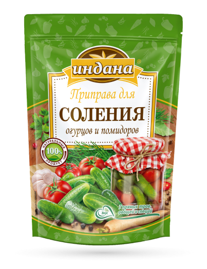 Приправа для соления огурцов и помидоров, 40 г