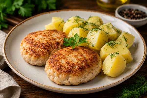 Куриные биточки